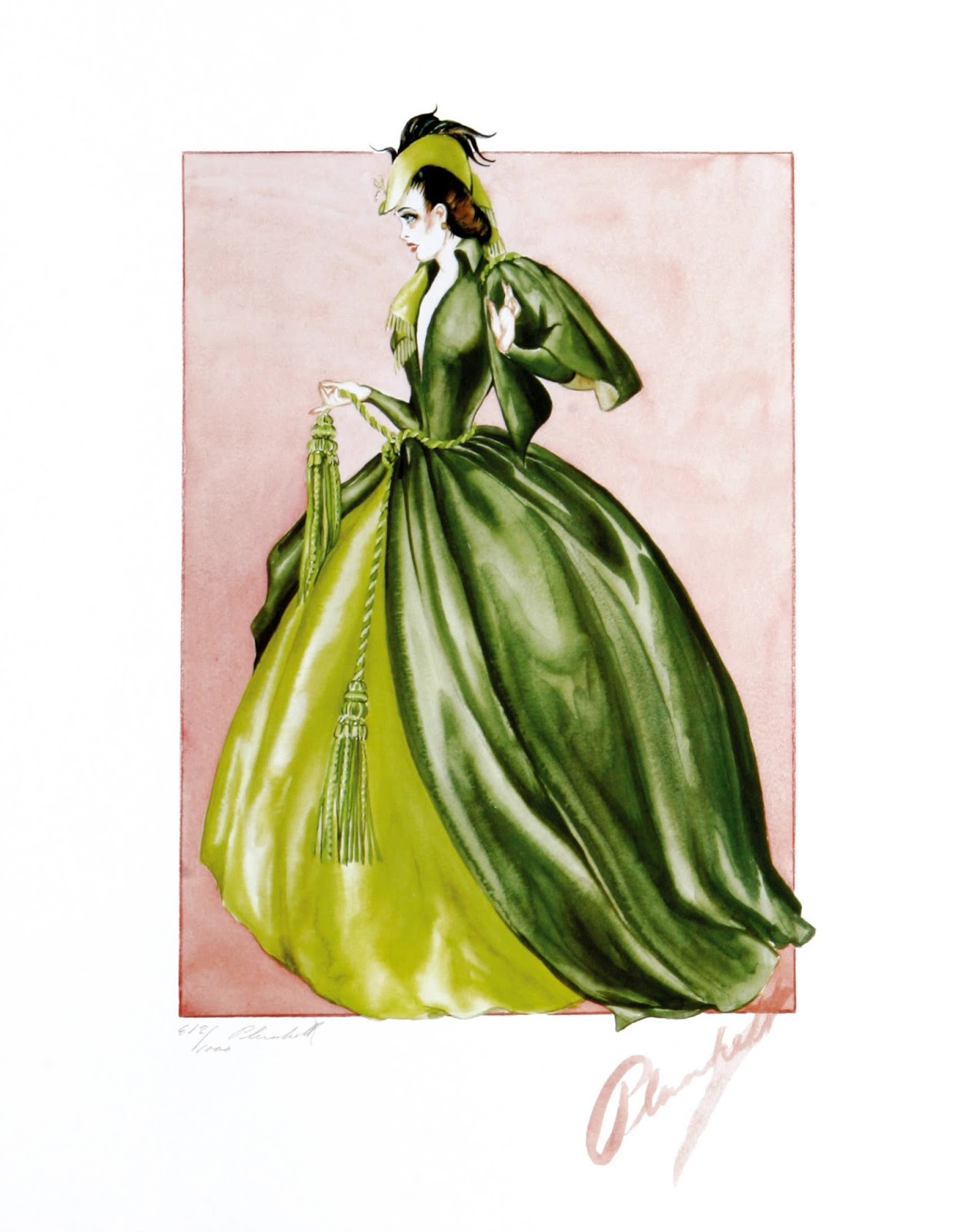 The Costumes Of Gone With The Wind Scarlett O Hara S Curtain Dress
