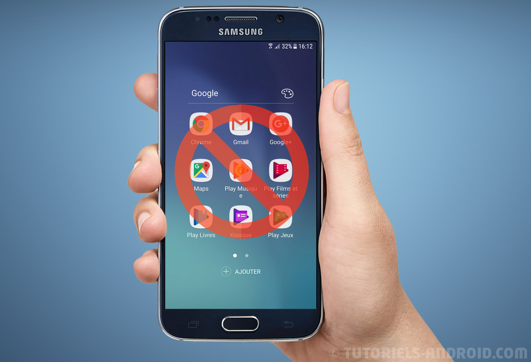 Supprimer Applis système Android via PC