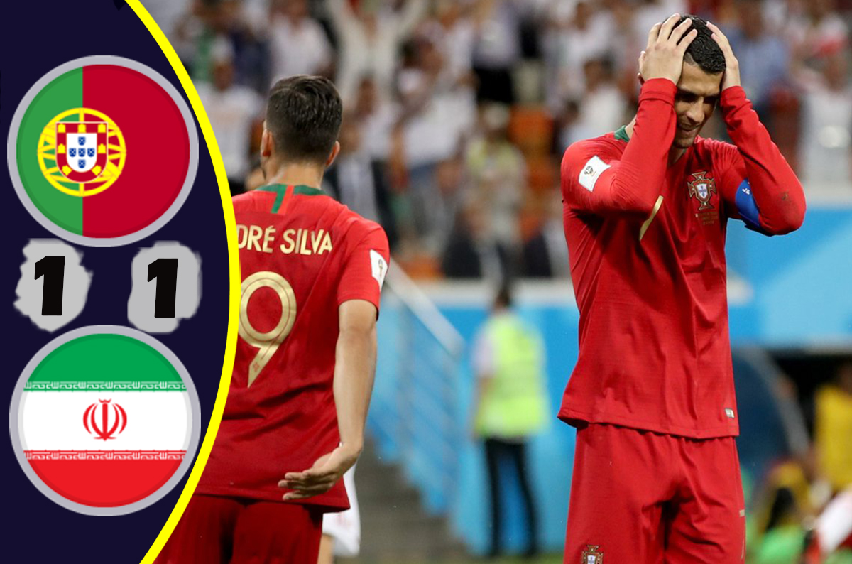 Video: Iran 1-1 Portugal All Goals & Highlights World Cup Russia 2018 Video: Iran 1-1 Portugal All Goals & Highlights World Cup Russia 2018