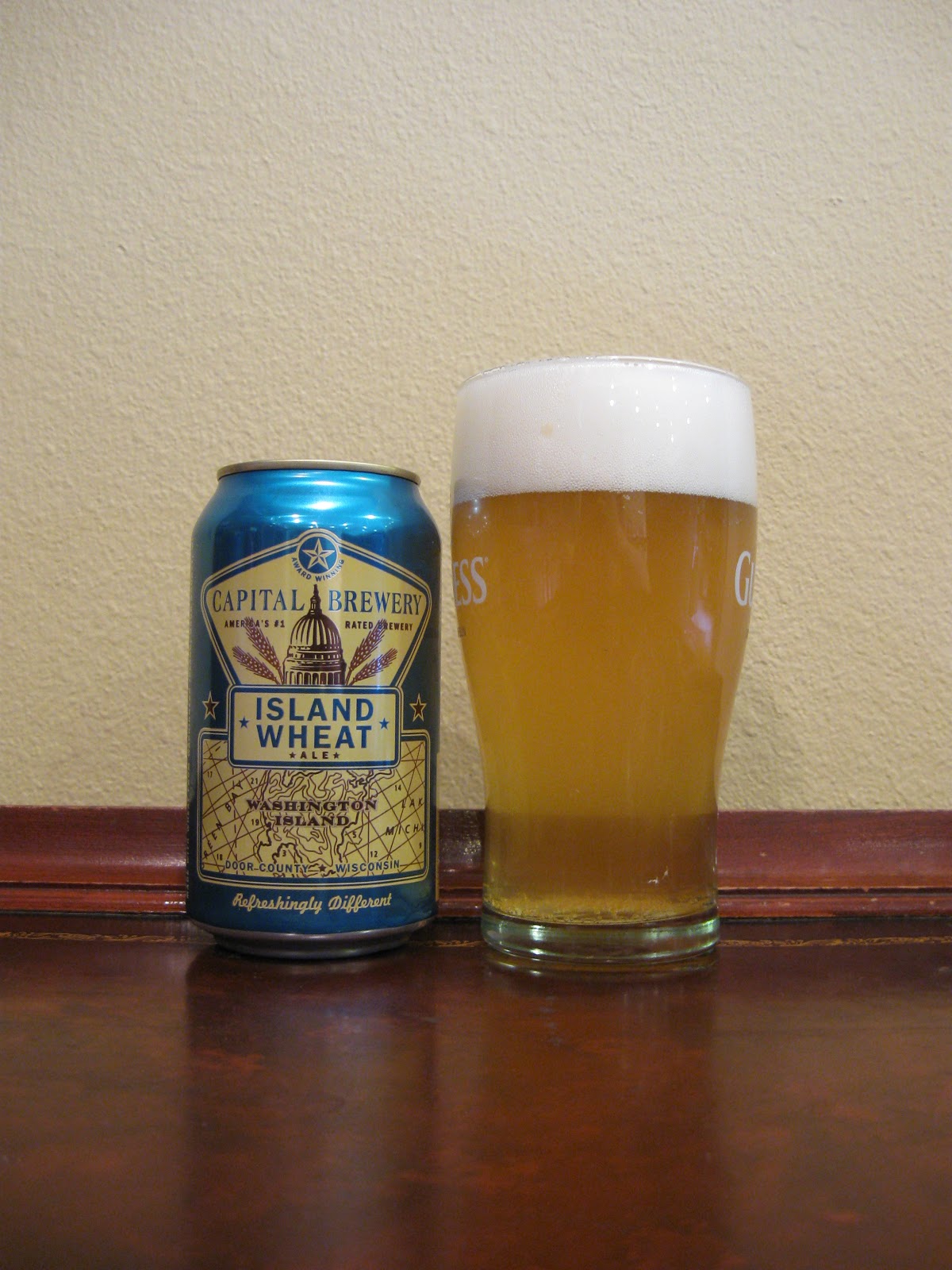 Doing Beer Justice Capital Brewery Island Wheat