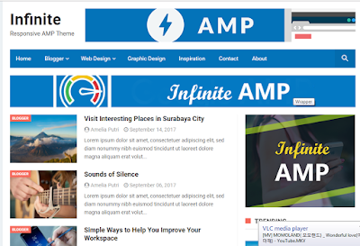 Template AMP Gratis Untuk Blog Terbaru 2018