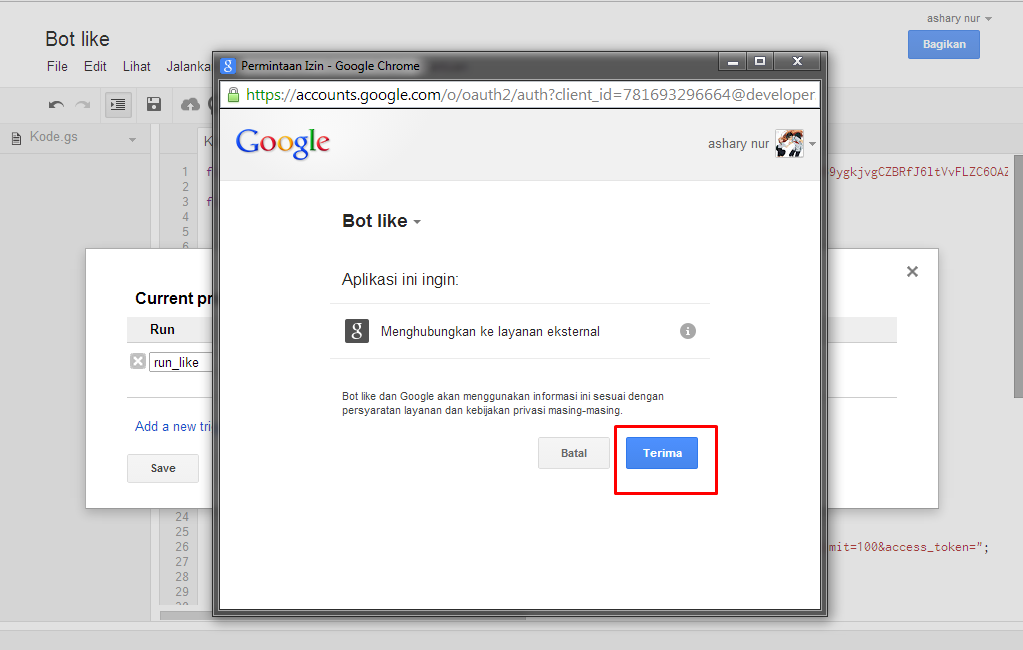 Like a bot. Like a bot