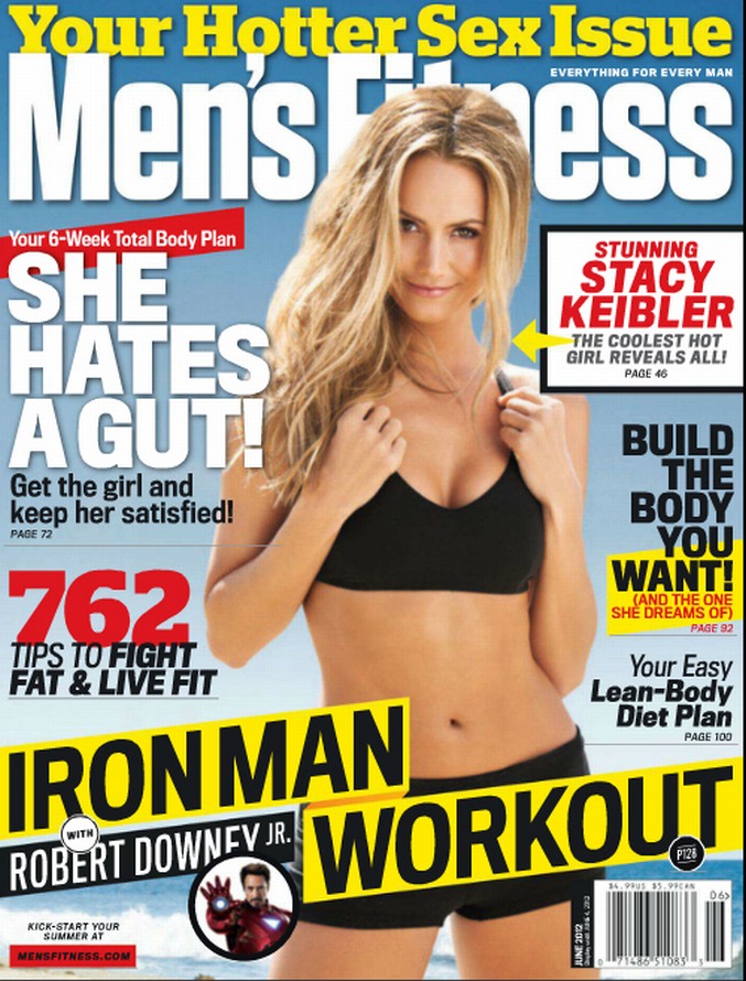 Stacy Keibler: Men's Fitness Magazine Photo shoot