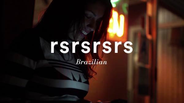Tulisan tertawa Brasil