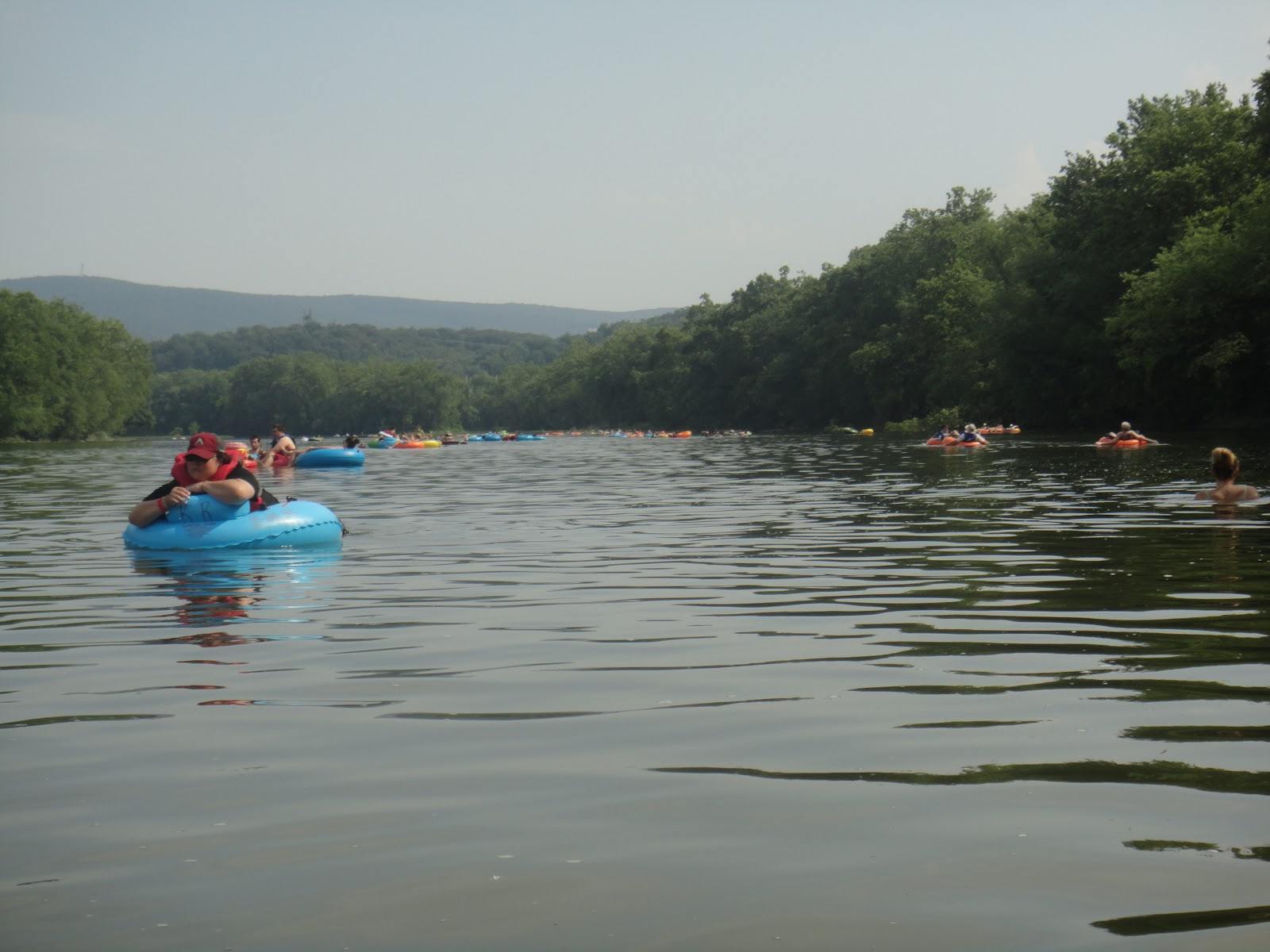 Russman's spot Tubing down the Shenandoah River in West Virginia