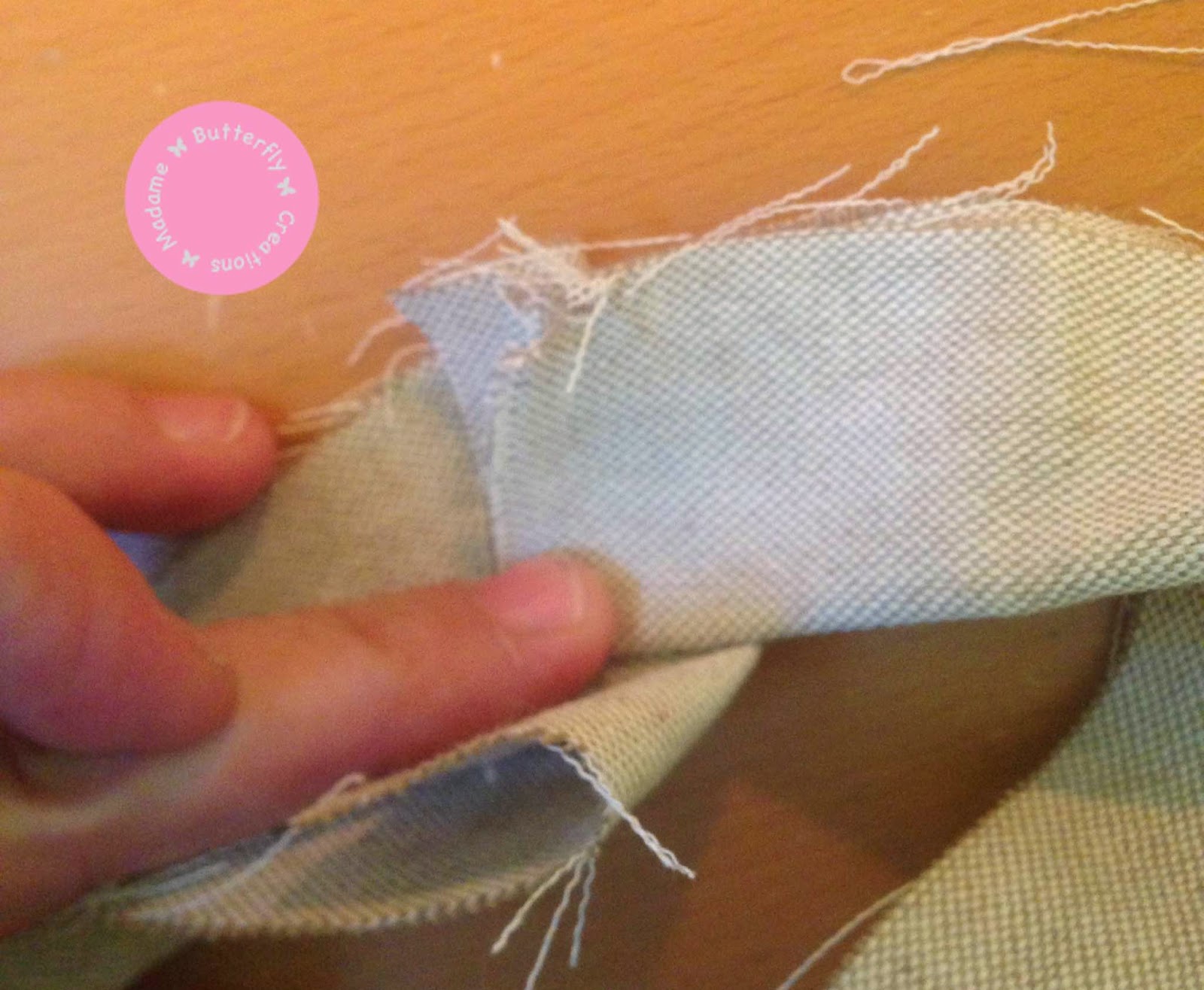 Madame Butterfly Chalky Paint DIY Recovering Chair Cushions Easy