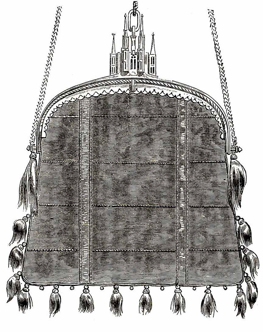 1400s royal purse an illustration of a 1400s royal woman's purse