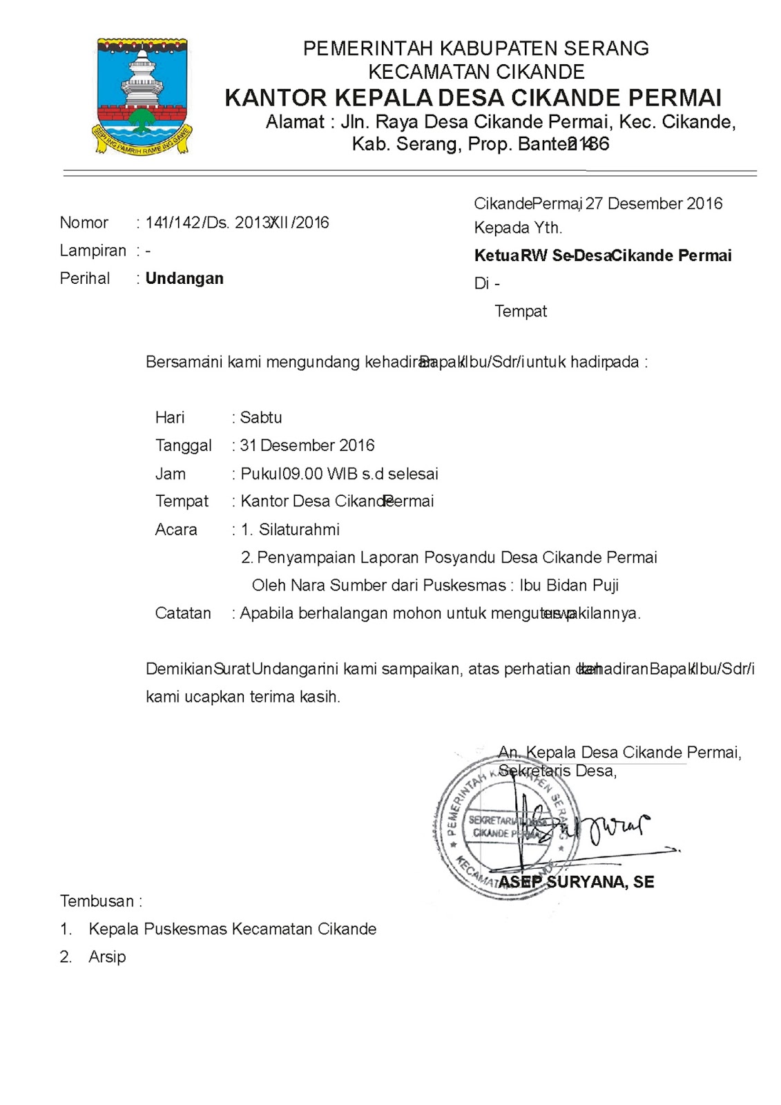 Undangan Rapat CIKANDE PERMAI_PEMDES
