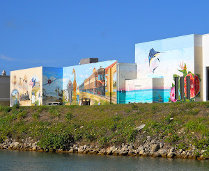 Murals are a reminder that Ringling Bros. wintered in Venice for  30+ years.