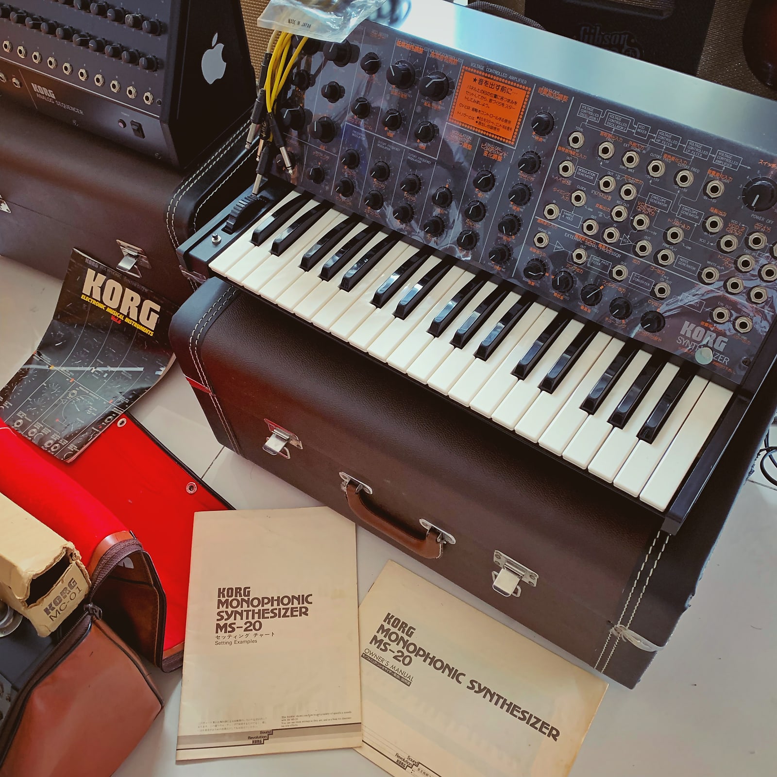 MATRIXSYNTH MS20 Analog Synthesizer,SQ10 Analog Sequencer, VC10 Analog Vocoder