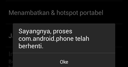 mengatasi sayangnya proses com.android.phone telah berhenti mengatasi sayangnya proses com.android.phone telah berhenti