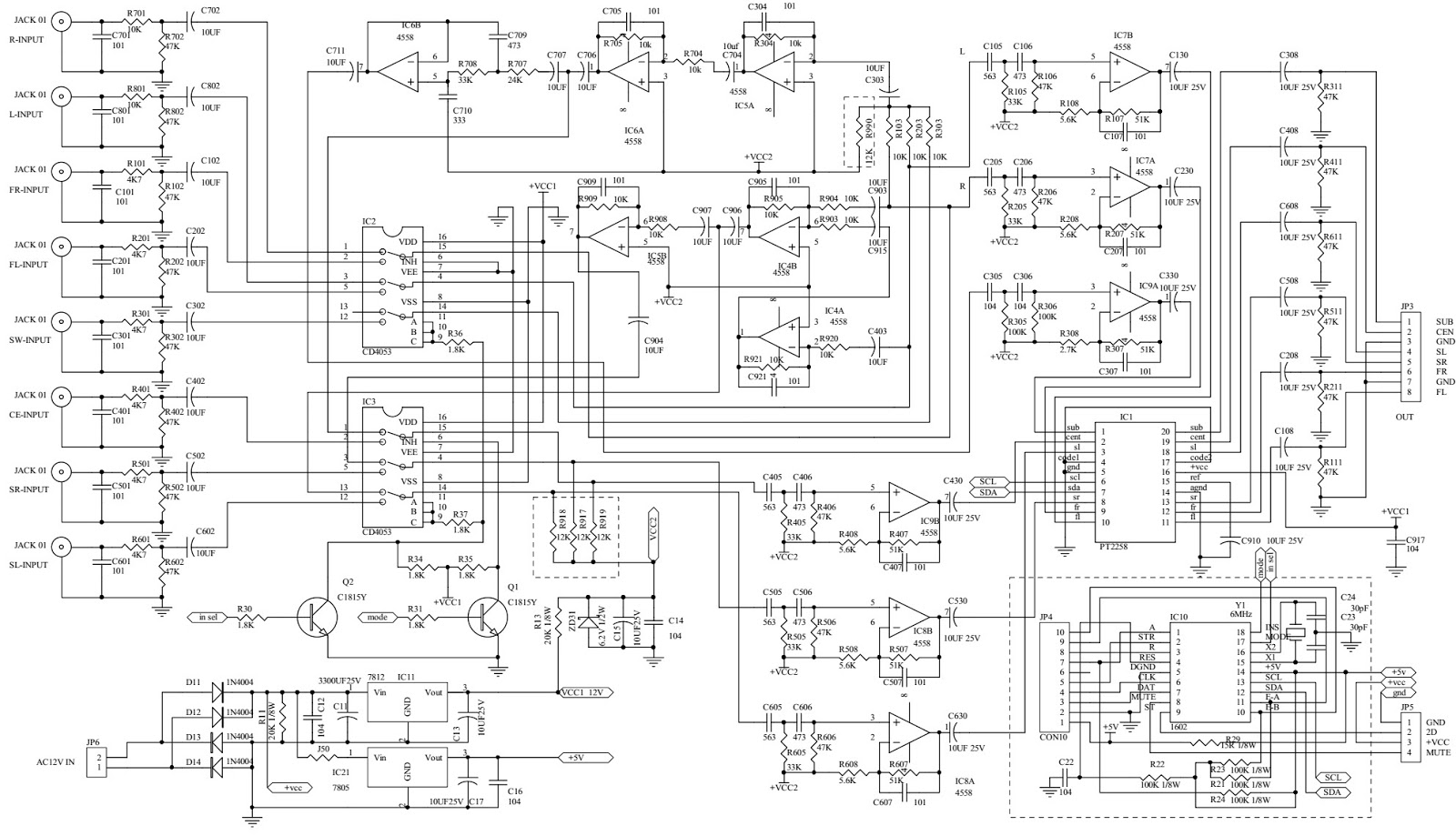 Sharp Lcd Inverter Schematic, Sharp, Free Engine Image For User Manual
