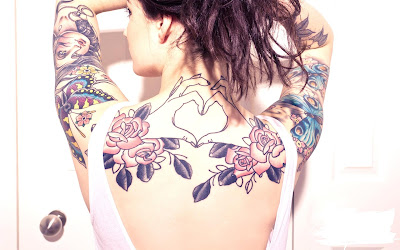 Tattooed Women Wallpaper
