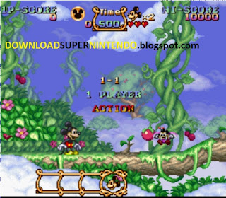 The Magical Quest com Mickey Mouse SNES