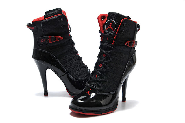 (4)Nike+Jordan+23+High+Heels Nike High Heels, tênis com salto alto