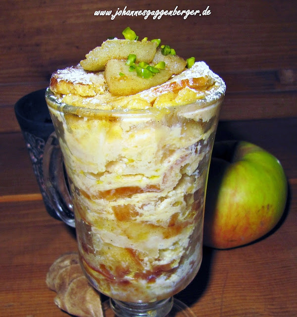 stuttgartcooking: Scheiterhaufen mit Honig und Ingwer im Glas