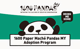 Panda Adoption Program, 1600 Pandas MY, 1600 Pandas, Paper Marche Panda Adoption, Publika, Solaris Dutamas