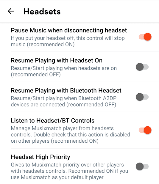 Headset Controls For Musixmatch Amazing Resume Playing Music Headset Controls For Musixmatch Amazing Resume Playing Music
