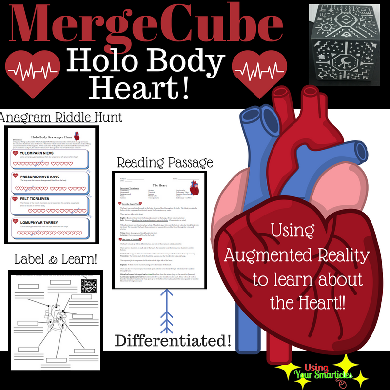 Merge MERGE Cube - Hold a Hologram Award Winning AR Toy Kids - iOS Android  Phone Tablet Brings The Cube to Life, Free Games Every Purc