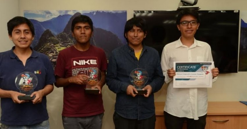 Tres peruanos representarán a América Latina en concurso internacional de Programación CodeVita Tres peruanos representarán a América Latina en concurso internacional de Programación CodeVita
