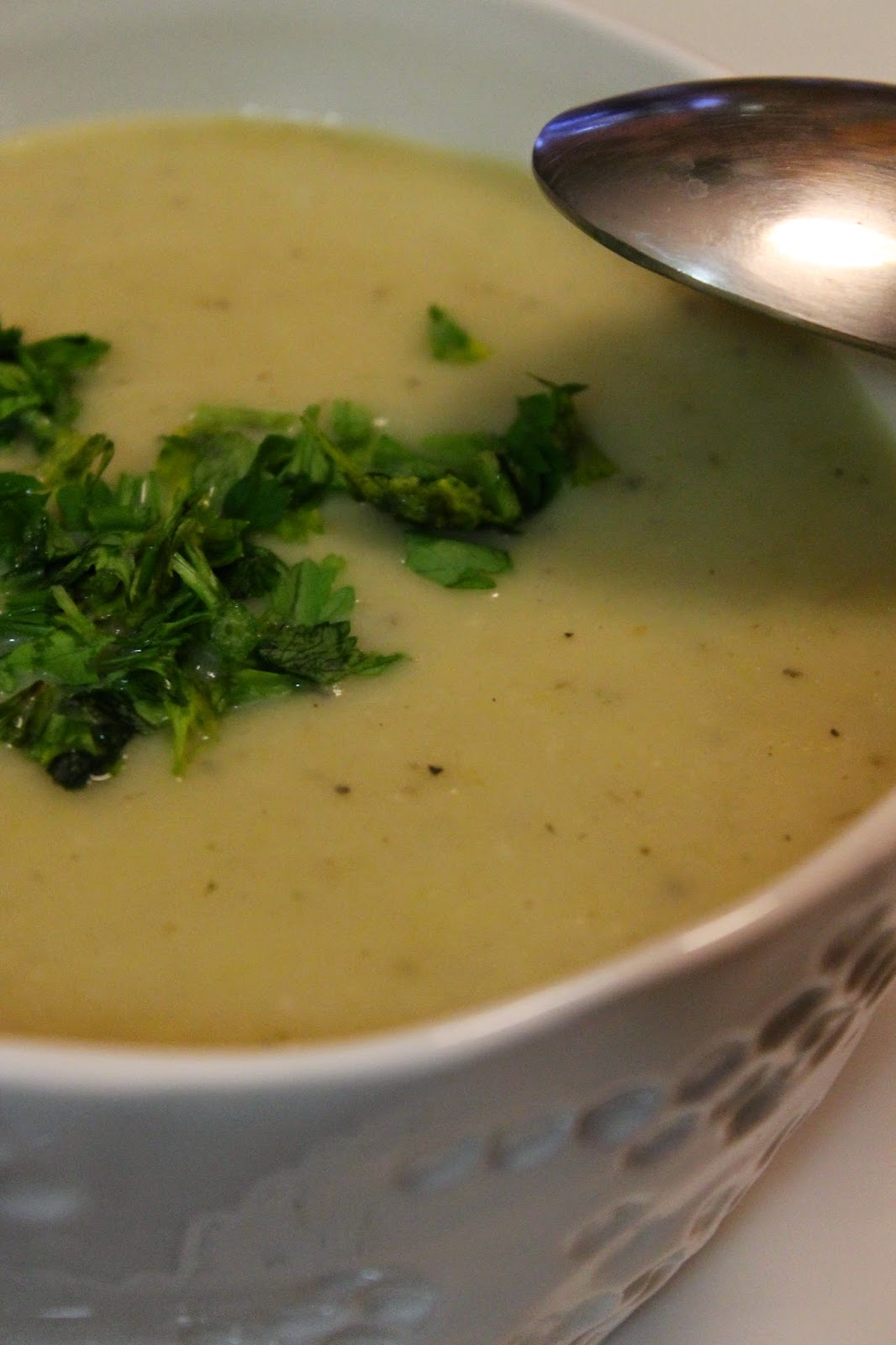 potato and leek soup