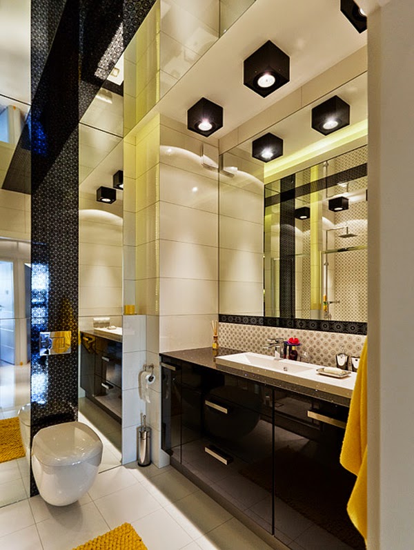 Decorate Your Apartment with Yellow and Black