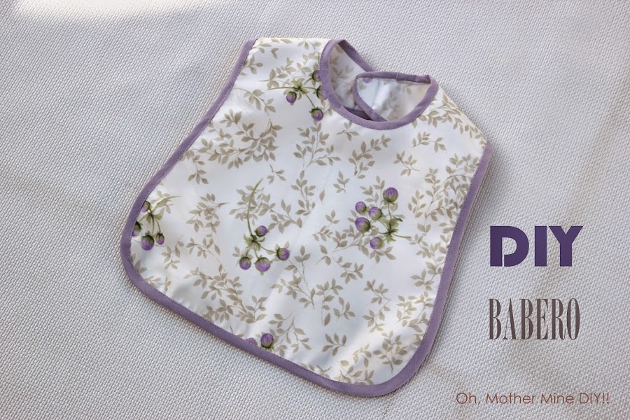 DIY Cómo hacer 2 baberos mágicos anti-manchas (patrones gratis)