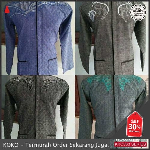 KKO63 ETS936 Koko Koesko Panjang Pria Bahan Supernova Bordir BMGShop