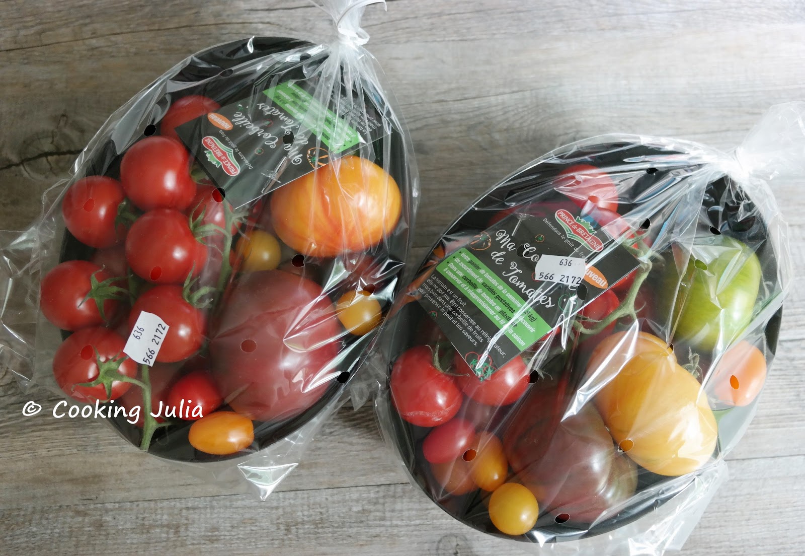 Cooking julia : ma corbeille de tomates !