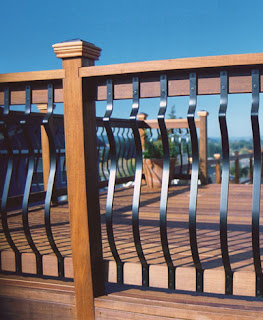 simple deck railing plans