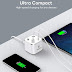 Xcentz 5-Port USB C Wall Charger