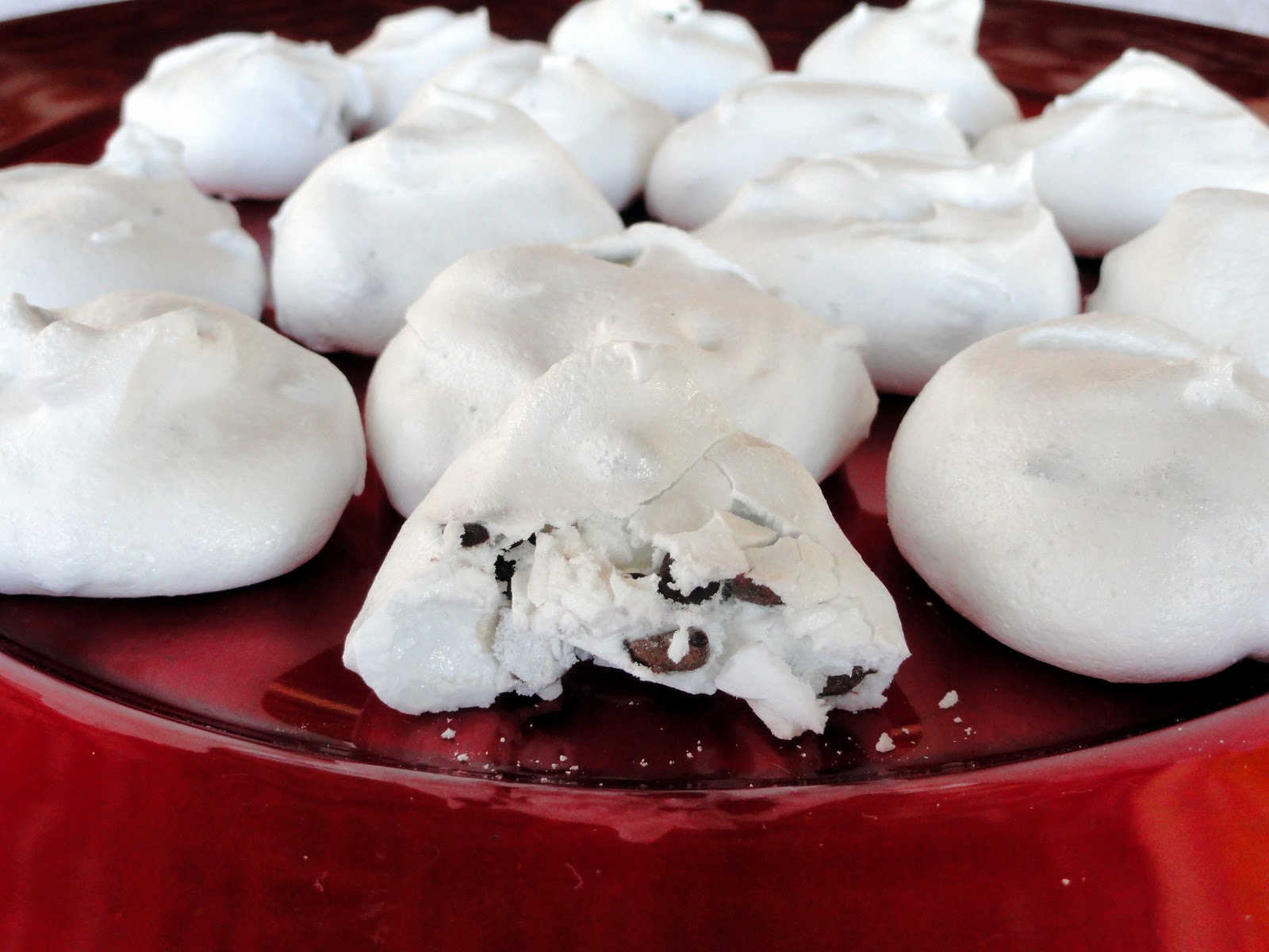 As Good As Gluten Peppermint Chocolate Meringue Cloud Cookies
