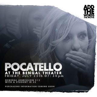 Add The Words | Bengal Theater | Pocatello, Idaho