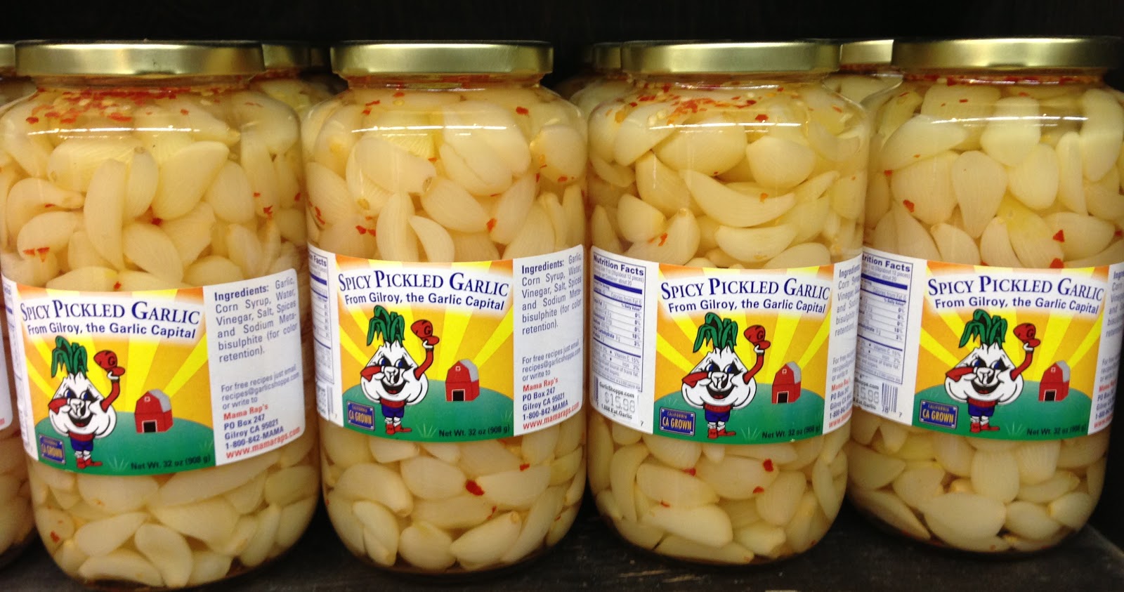 GREAT EATS HAWAII GARLIC SHOPPE GILROY, CA