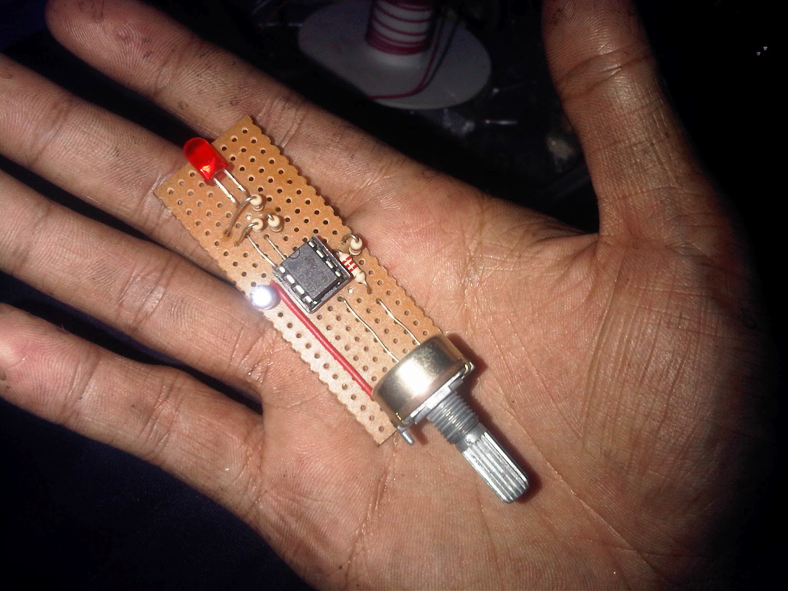 Cracked Oxygen Sensor