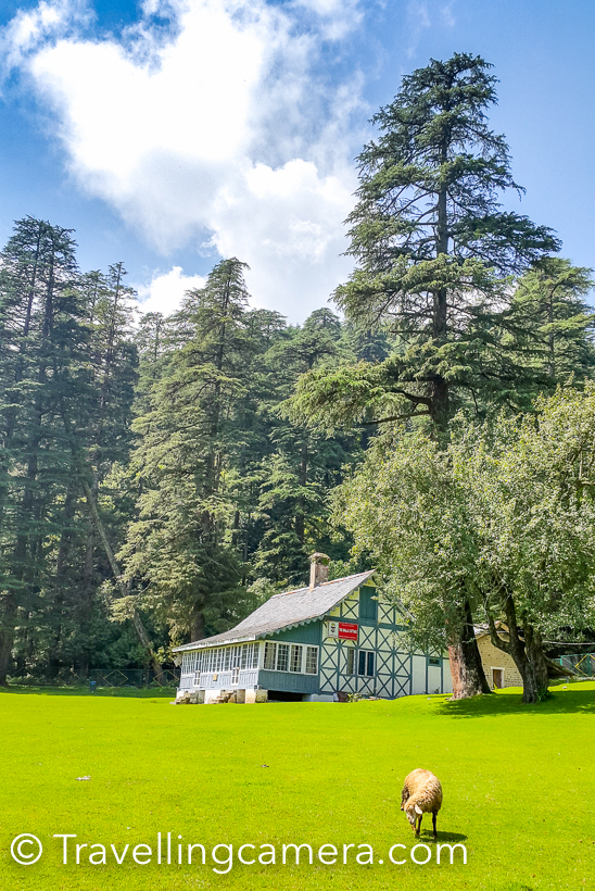 Lush green meadows, grazing sheeps, beautiful cottages, high deodars and high hills of Khajjiar makes it a popular destination for traveller, explorers and tourists from India & abroad. Khajjiar is also known as mini Switzerland of India. Khajjiar is located on the way from Dalhousie and Chamba. This Photo Journey shares more about the ways to reach Khajjiar and other interesting things to explore & do around Khajiar/Dalhousie.How to reach?Here I am sharing details about reaching Khajjiar from Delhi and then will share some pointers about options from Chandigarh, Amritsar, Jalandhar etc. HRTC bus for Chamba starts from Delhi at 7pm. The link shares has more details about booking bus from Delhi to Dalhousie. The one which starts at 7pm is 2*2 AC bus. Apart from this 2 ordinary buses go from Delhi to Chamba/Dalhousie. Any of these buses can drop you at Dalhousie, which is closest main station near Khajjiar. Khajjir is just 22 kilometers from Dalhousie.   Other option to reach Khajjiar is by taking a train from Delhi to Pathankot. From Pathankot, you can either hire a taxi or board local bus from Dalhousie. Please note that most of the buses going to Chamba can drop you at Dalhousie but there is rare possibility to find direct bus for Khajjiar. There are few buses from Dalhousie to Chamba which cross through Khajjiar. There is one which starts from Dalhousie at 9:15am. When I was staying in Dalhousie, I chose to take this bus to reach Khajjiar and then took 2:30pm bus to come back. Expect lot of passengers in these buses between Dalhousie and Khajjiar.   If you are coming from other cities like Chandigarh, Amritsar, Jalandhar, Dharmshala or Shimla; there are various bus routes. Check HRTC, PRTC websites to know timings. Apart from these private buses are also available for Dalhousie. Hope these details are helpful. If not, please drop a comment with your specific question and I will try to share appropriate details. Let's talk about options to stay around Khajjiar. Where to stay? I have been to Khajjiar many times, but most of the times stayed in Dalhousie. I wish to spend a night around Khajjiar. There is one HPTDC hotel which faces Khajjiar lake (dry lake). Apart from this there is one forest guest house and a HPPWD guest house around Khajjiar. All of these beautiful properties are best located around lush green meadows of Khajjiar. Apart from these prime location properties, there are few resorts around Khajjiar, but they are not around the main lake. 3 options mentioned above offer brilliant views of lush green grounds of Khajjiar. During summers, it's hard to get booking in Khajjiar. The next good option is Dalhousie. Dalhousie has comparatively more hotels & resorts. But it's recommended to do advance booking if you are going to Khajjiar or Dalhousie in main tourist season. Activities at Khajjiar -   1. Paragliding - Now you can enjoy paragliding at Khajjiar. Like Solang nala, kids can also enjoy small flights within Khajjiar and adults can enjoy the longer flights from surrounding hills, which usually land in Khajjiar. 2. Horse riding - You can ride around the Khajjiar. There is a proper path defined for horses and this is one of the early & popular activity to enjoy at Khajjiar. The horse owners also tell you few tricks to ride the horse. On the halfway, you feel like controlling the horse on your own :). That's fun ! 3. Zorbing - You would see zorbing balls rolling on other side of Khajjiar lake. 4. Photo shoot in Himachali dress - This is typical activity which is offered in most of the hill stations in Himachal and Kashmir. I think, I need not explain this more. 5. Interacting with rabbits and getting some photographs clicked - You would find few kids with rabbits. They allow you clicking photographs with these rabbits and charge 10 rs. During tourist season, they may ask 20 rs or so. 6. Enjoy local folk music - There is a gentleman, who sings local songs around the dry lake of Khajjiar. He sings brilliantly and you can find his videos on Youtube.You can carry your own stuff with you. Many times, we carry Badminton, frisbee, a football and picnic stuff. Khajjiar is appropriate place for picnic. Folks living in Dalhousie and Chamaba usually come to Khajjiar during sundays with friends and family.Main places to  explore around Khajjiar - Dalhousie - Churches, Mall road, walks Panchpula Waterfalls Dainkund TrekKalatop wildlife sanctuary trek, Chamera Lake Dam, Chamba Town - Bhuri Singh Museum, Laxmi Narayan Temple, Chattradi Temple, Chugan and lot more , Ravi river , View of snow covered Pir Panjal mountain ranges, I was there in Khajjiar again in August and it looks awesome in the month of August & September. It was a day out with my niece Urvi and enjoyed clicking her photographs. Above photograph shows deodar cones. August is the month when you can see all these cones on deodar trees. Khajjiar is surrounded by dense forest of high deodars. There is water in the middle of the lake. More than water, it's quicksand. This wooden pathway takes you to the water pond and this time I saw lot of fish in this. Although scene is not very interesting. Kids really enjoy to see fish in the pond. A gentleman sits around this place and sell some eatable for the fish. That's a good way for kids to interact with fish. Direct sunlight, fresh & cold breeze, lush green meadows, grazing sheep & cows, beautiful huts surrounded by dense forests of Deodar make Khajjiar a irrisistable place in Himachal Pradesh . Khajjiar is my favorite place around Dalhousie and Chamba regions of the himalayan state. Here is a panorama of Khajjiar. Notice the size of people walking around and try to imagine the size of this beautiful green meadow. It's huge. If you love walking, this is perfect place with appropriate weather. At times sun can be too harsh, so choose to walk around the edges with shade of deodars. Hope this post would help you plan your trip to Khajjiar and by now you must have an idea about things to expect at Khajjiar. Please feel free to drop your comments for further questions or suggestions.