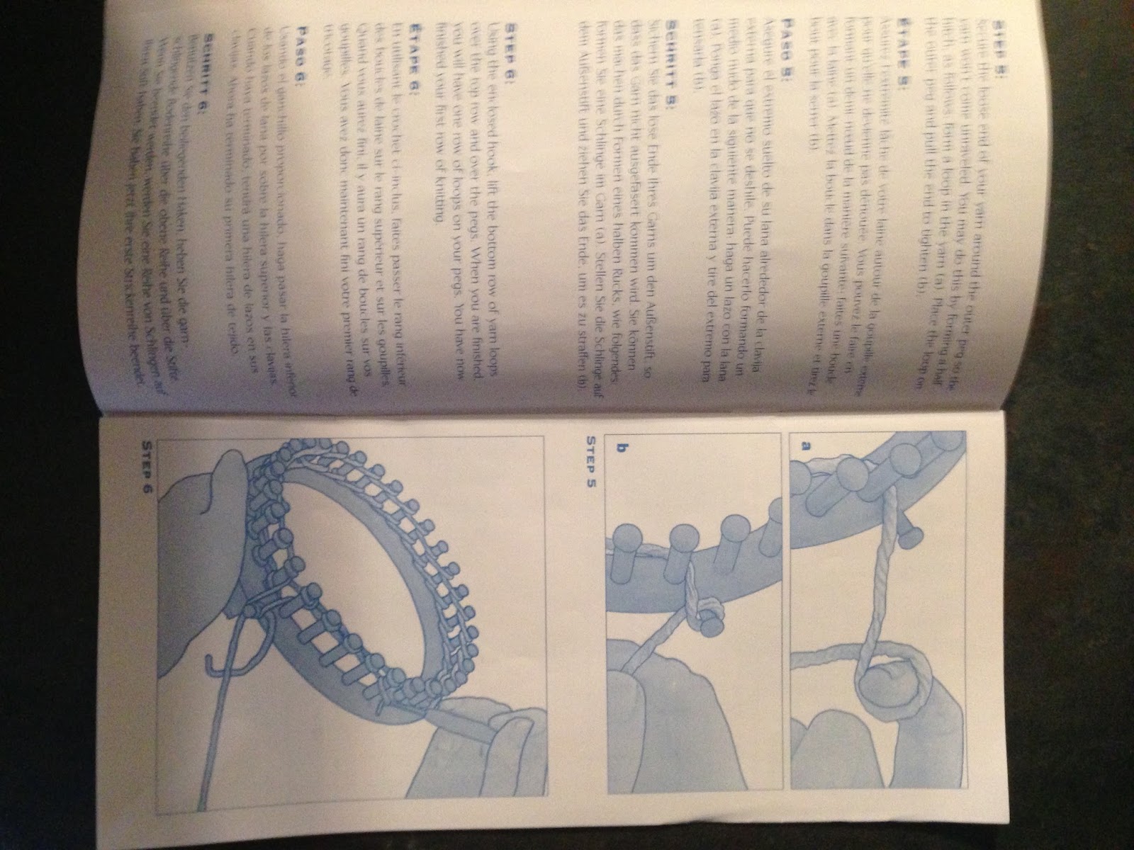 The Knifty Knitter Round Loom Instructions