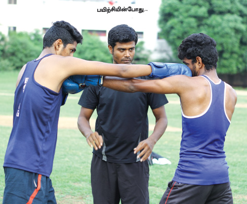 ஒரு குத்துச்சண்டை வீரரின் பன்ச் ஒரு குத்துச்சண்டை வீரரின் பன்ச்