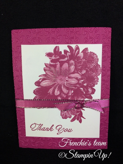 Heartfelt Blooms, Sale a Bration and Occasion Stampin'Up! 2018, Frenchie stamps in the Spotlight,