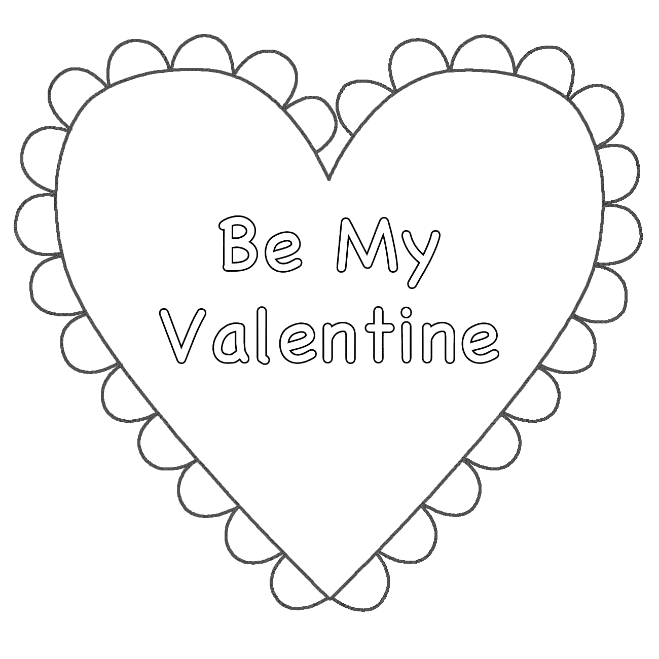 Be My Valentine Cards Printable | 2018 Valentine Card, Free Happy