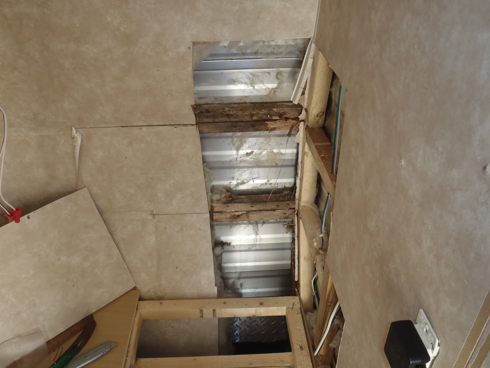 Organic Practical Nostalgia Repairing wood rot in your RV trailer