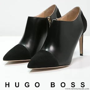 Crown Princess Mary wore HUGO BOSS Ellen Ankle Boots