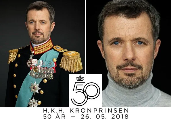 In the evening, a gala dinner will be given at Christiansborg Palace on the occasion of 50th birthday of Crown Prince Frederik. Crown Princess Mary