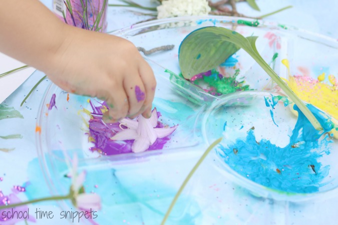 Paint With Nature, Crafts for Kids