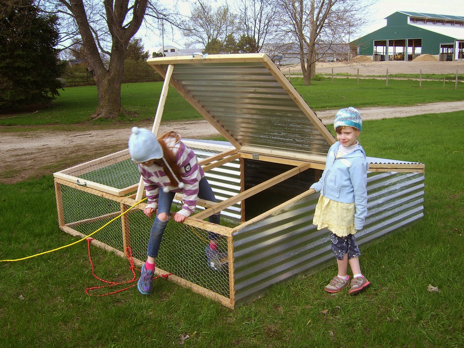 Modern Christian Homestead: Wherein We Set Up Outdoor "TV"