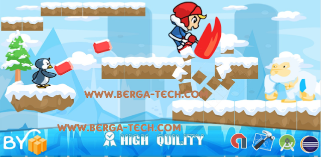 Source Code Project Game Android Ice Climber Template Buildbox Free
