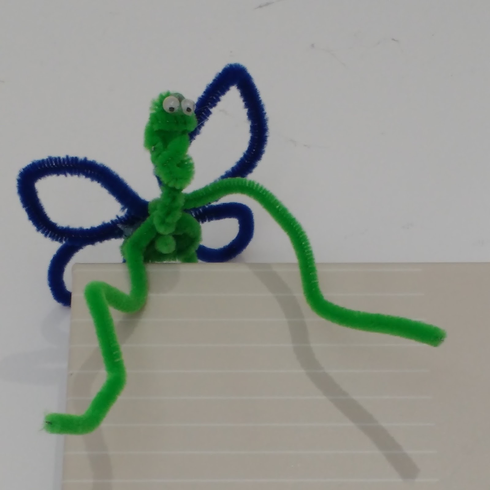 Spiral Arts Pipe Cleaner Bugs in the lodge