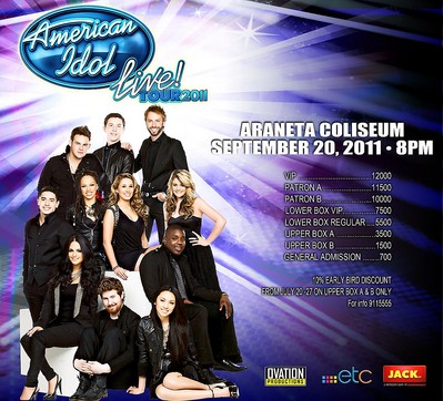 American Idol Live In Manila Ticket Prices, Poster, wallpaper