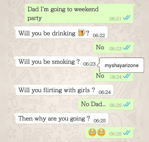 Best Dad Son Funny Jokes for Whatsapp Status 😂 - My Shayari Zone
