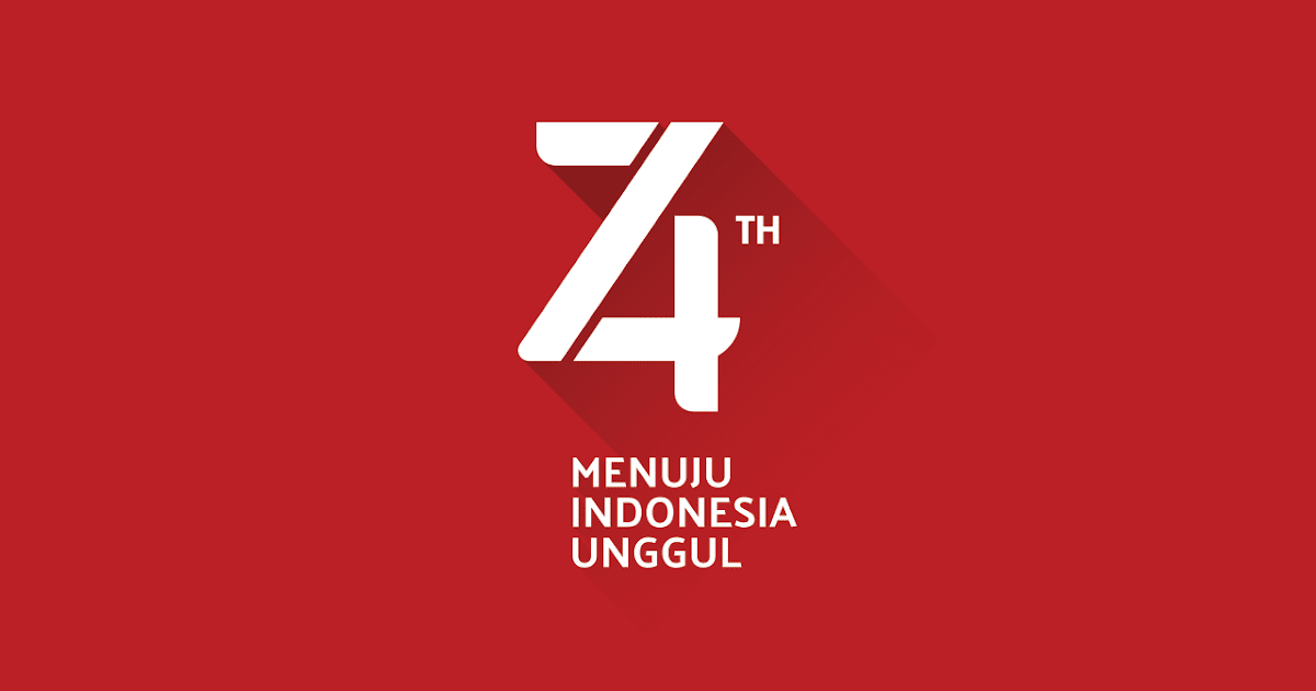 logo Resmi HUT Kemerdekaan RI ke 74 tanggal 17 Agustus tahun 2019 - 237